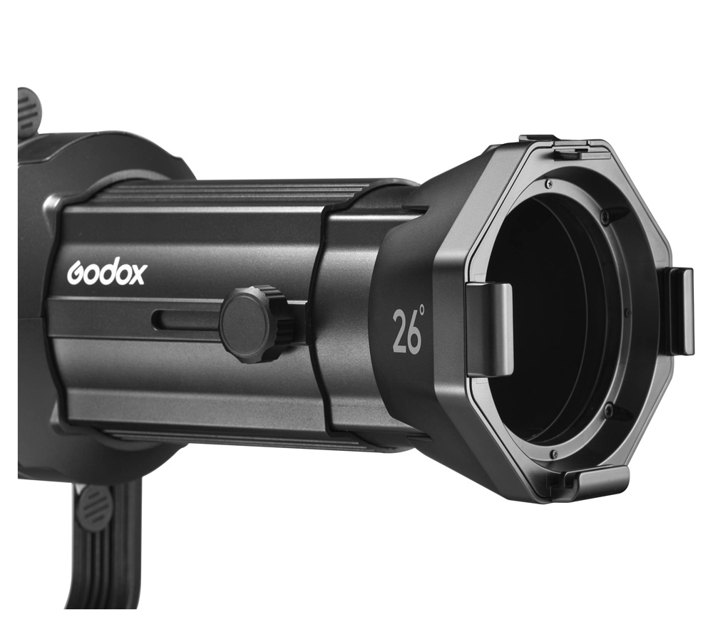 Проекционная насадка Godox VSA-26K с объективом 26°, Bowens