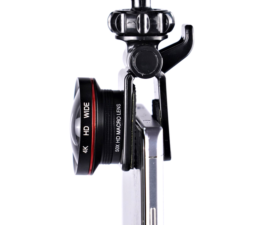 Селфи лампа FST SML-032, светодиодная, 4 Вт, 3200-5600 К, RGB