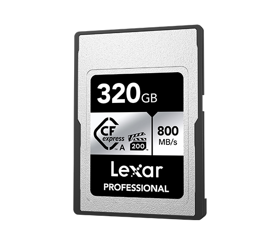 Карта памяти Lexar CFexpress Type A 320GB Professional SILVER Series (R800/W700)