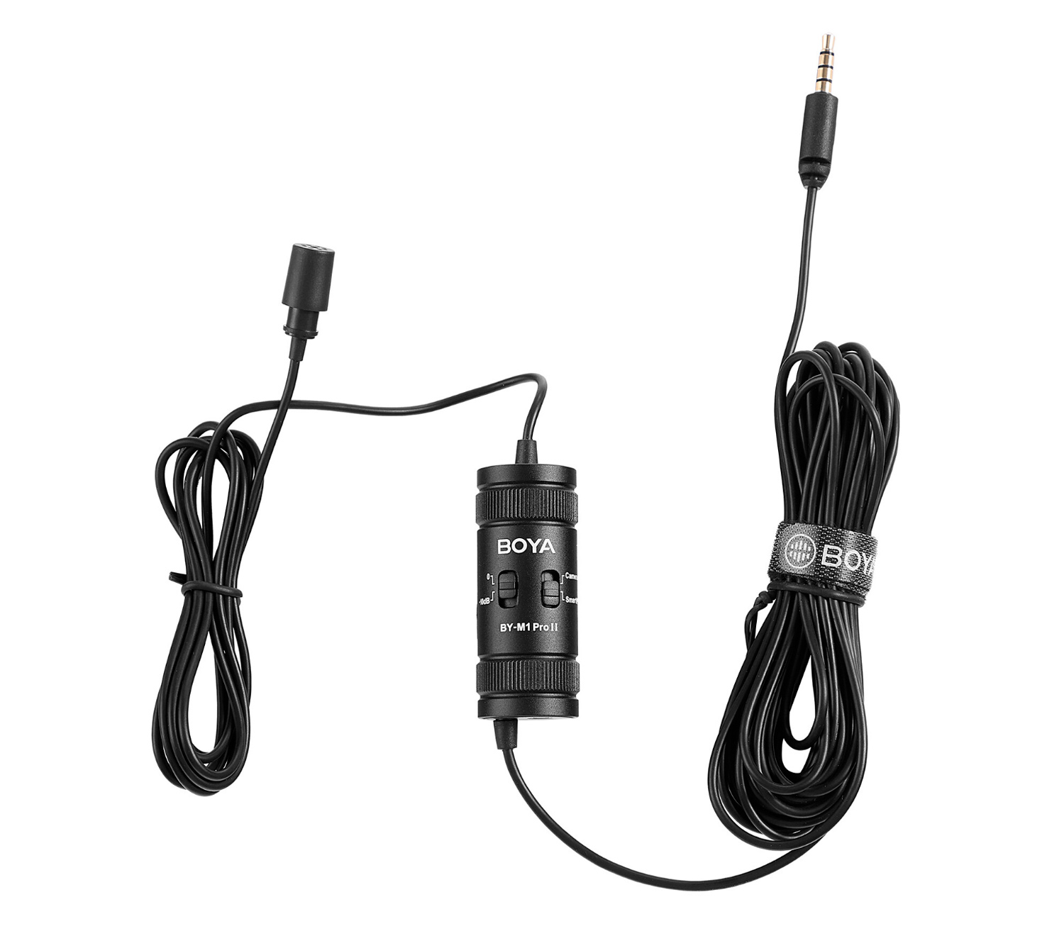 Микрофон Boya BY-M1 Pro II, петличный, всенаправленный, 3.5 мм TRS / TRRS (уцененный)