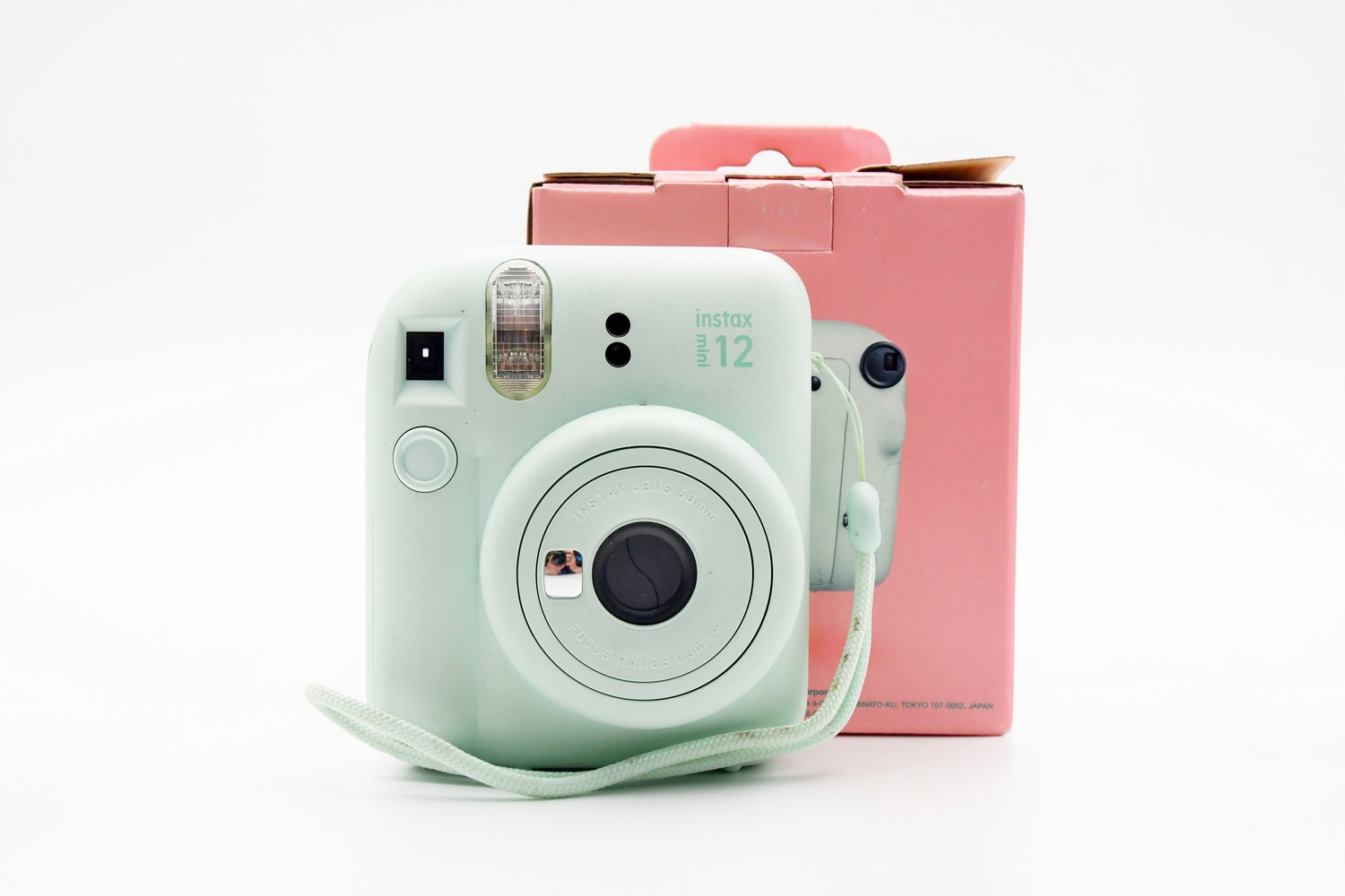 Фотоаппарат моментальной печати Fujifilm Instax MINI 12 Mint Green (состояние 4) (б/у)