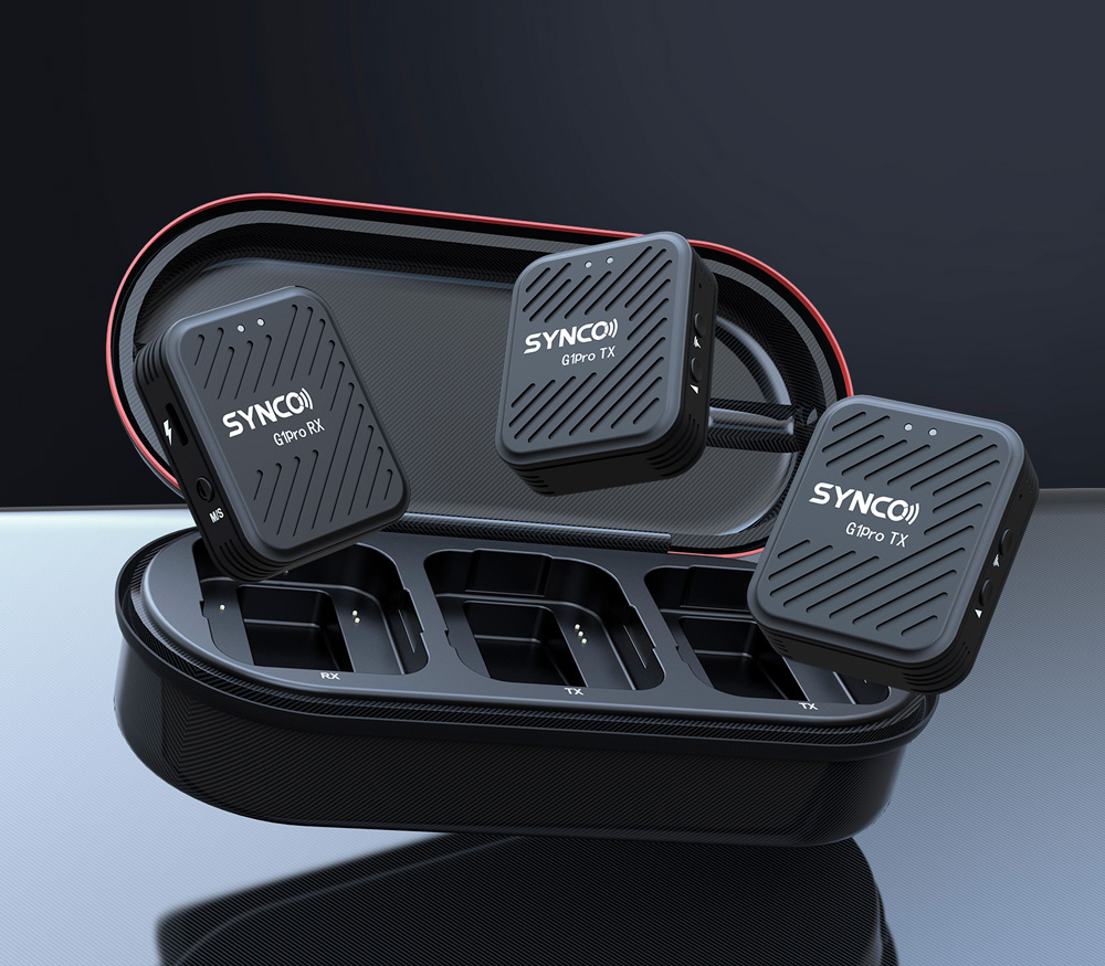 Беспроводная система Synco G1 A2 Pro, TX+TX+RX, 2.4 ГГц, 3.5 TRS / TRRS, USB, USB-C