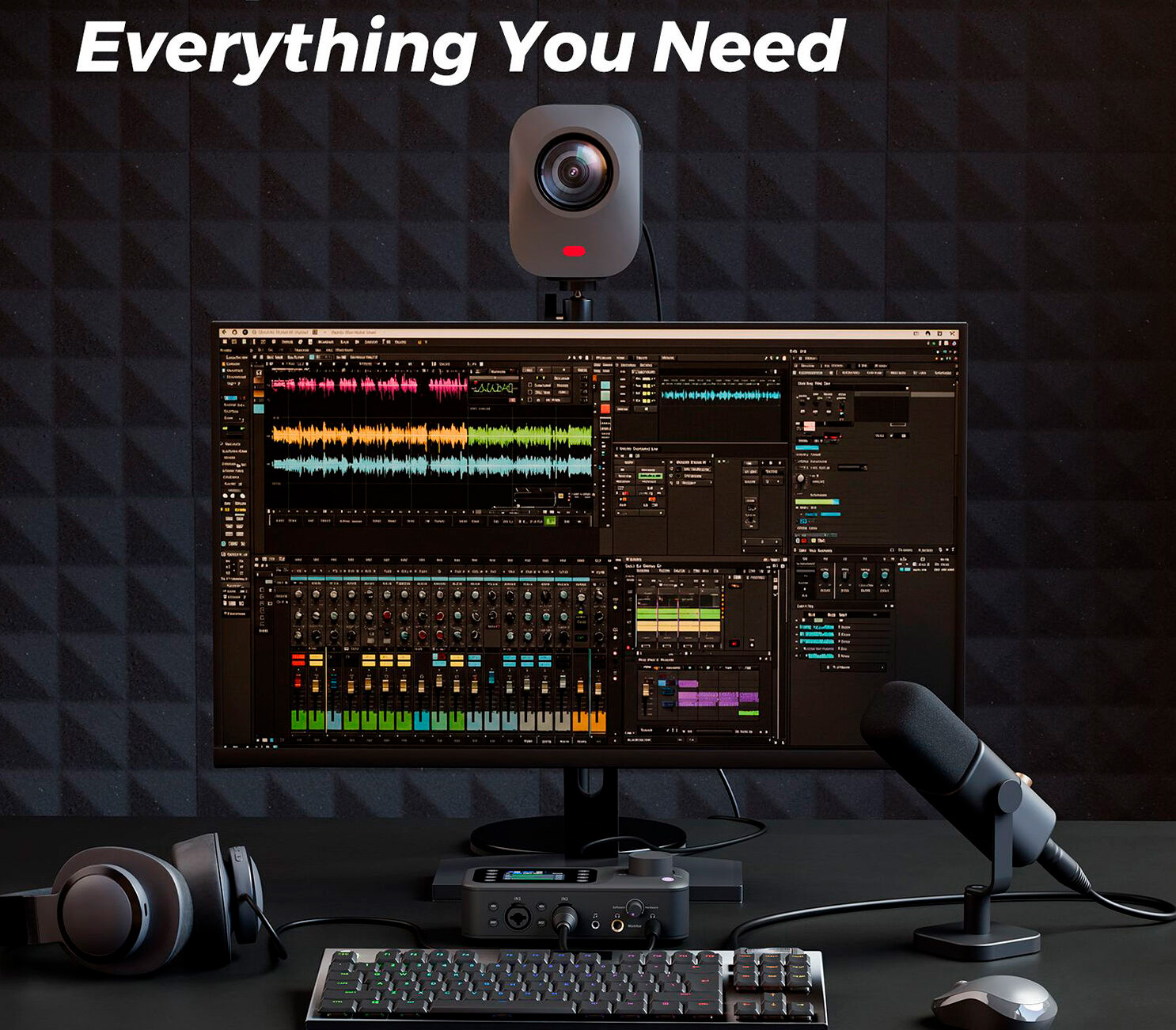 Аудиоинтерфейс Nearity NearStream AMIX40U, 2х XLR / 6.3 мм входа + 1х 3.5 мм Aux