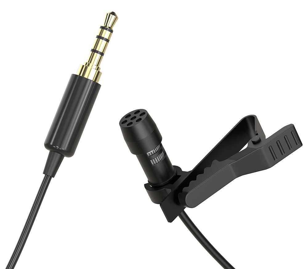 Микрофон Mirfak MC1P петличный, 3.5 мм TRRS + Lightning (MFI)