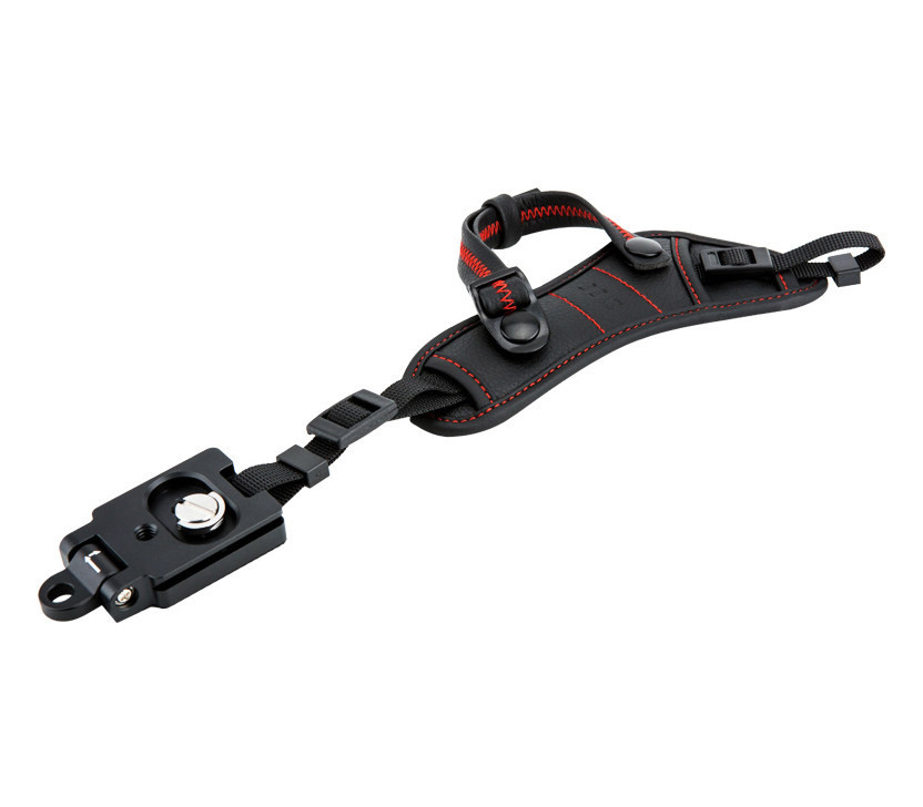 Ремень JJC HS-PRO1M Red, кистевой, с площадкой Arca-Swiss, красный