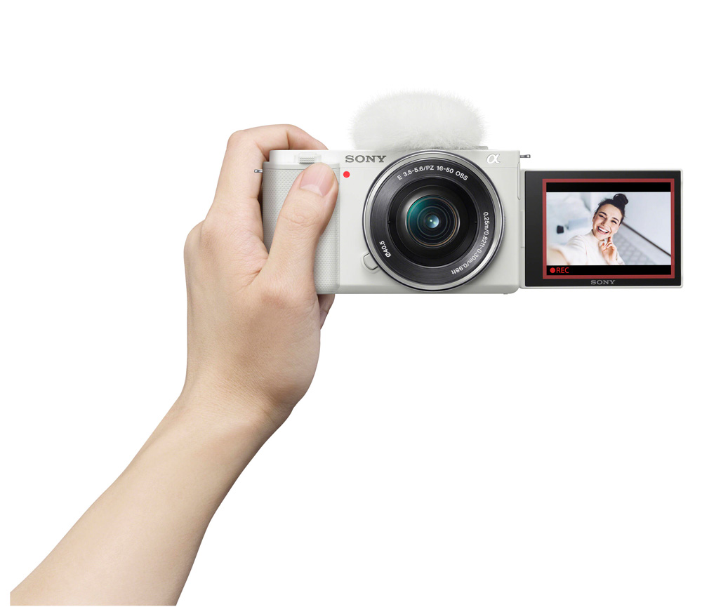 Беззеркальный фотоаппарат Sony ZV-E10 Kit 16-50mm, белый