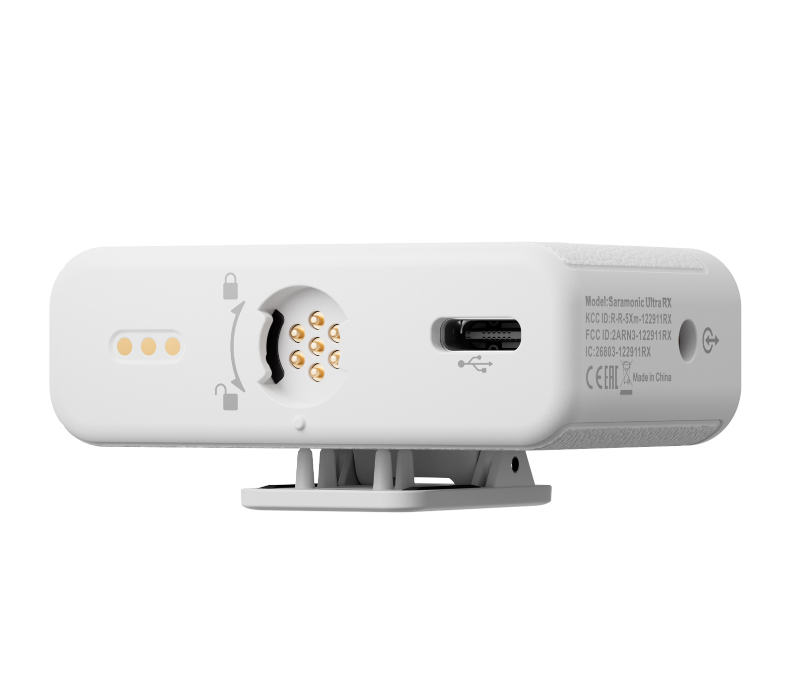 Беспроводная система Saramonic Ultra 02, 2TX + RX, 3.5мм / USB-C / Lightning, белая