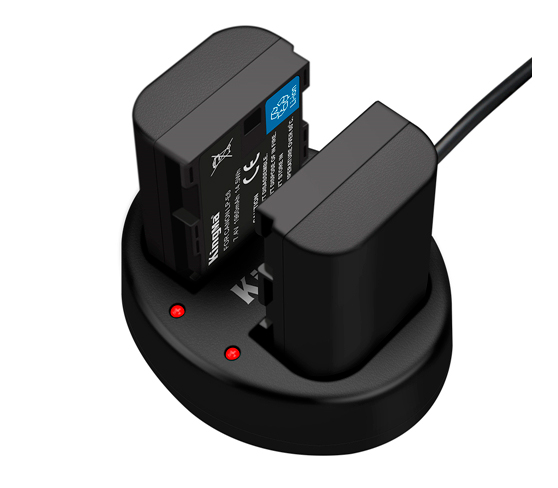 Зарядное устройство Kingma BM015-LPE6, USB, для 2х Canon LP-E6