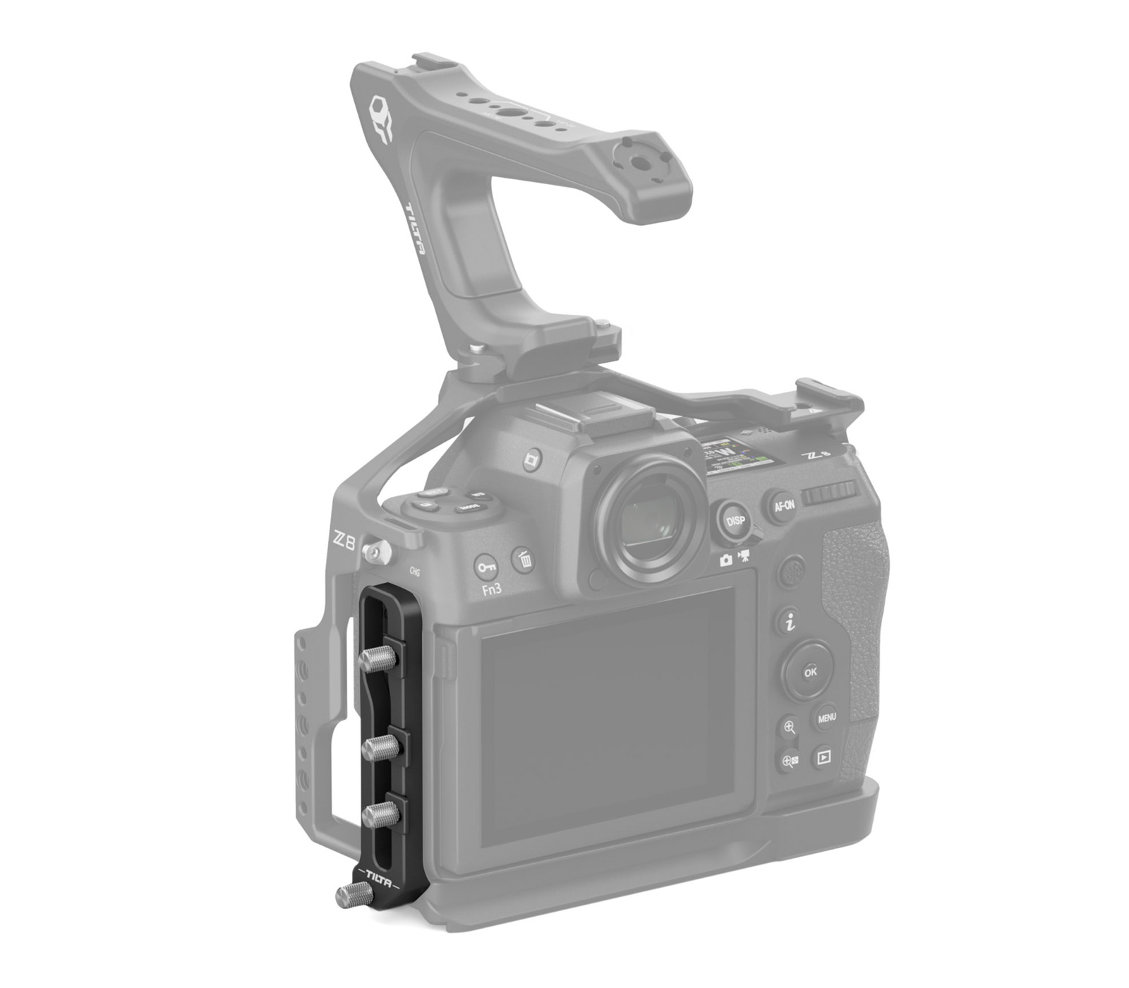 Фиксатор кабеля Tilta HDMI and USB-C Cable Clamp для Nikon Z8, черный