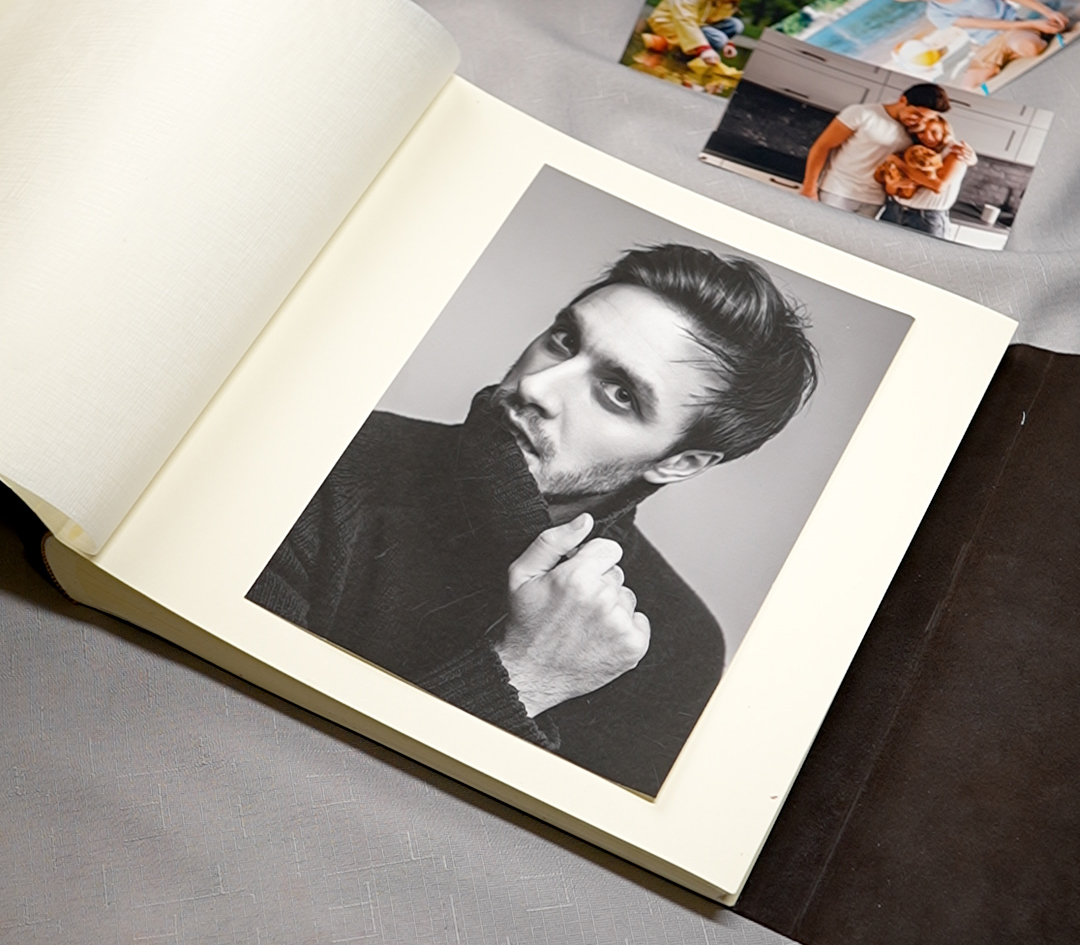 Фотоальбом Tezoro 30х30 см 100 страниц, «Альбино», темно-коричневый