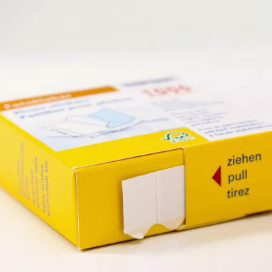 Клейкие стикеры Fotografia белые, 1000 шт.