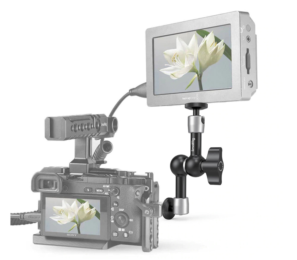 Шарнирный кронштейн SmallRig 2065B типа Magic Arm, 13.6 см, до 1.5 кг