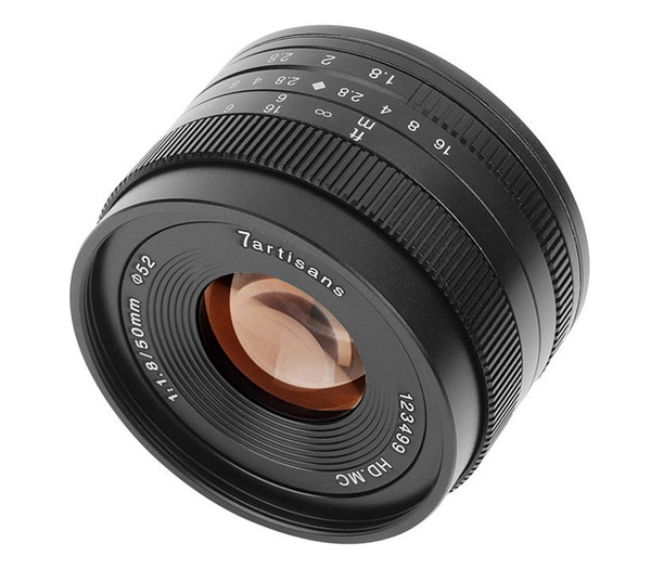 Объектив 7Artisans 50mm f/1.8 Micro 4/3
