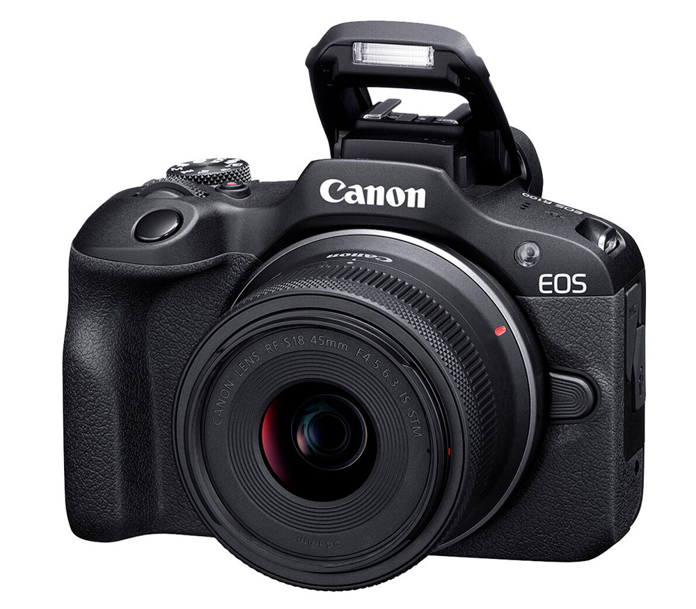 Беззеркальный фотоаппарат Canon EOS R100 Kit 18-45mm IS STM