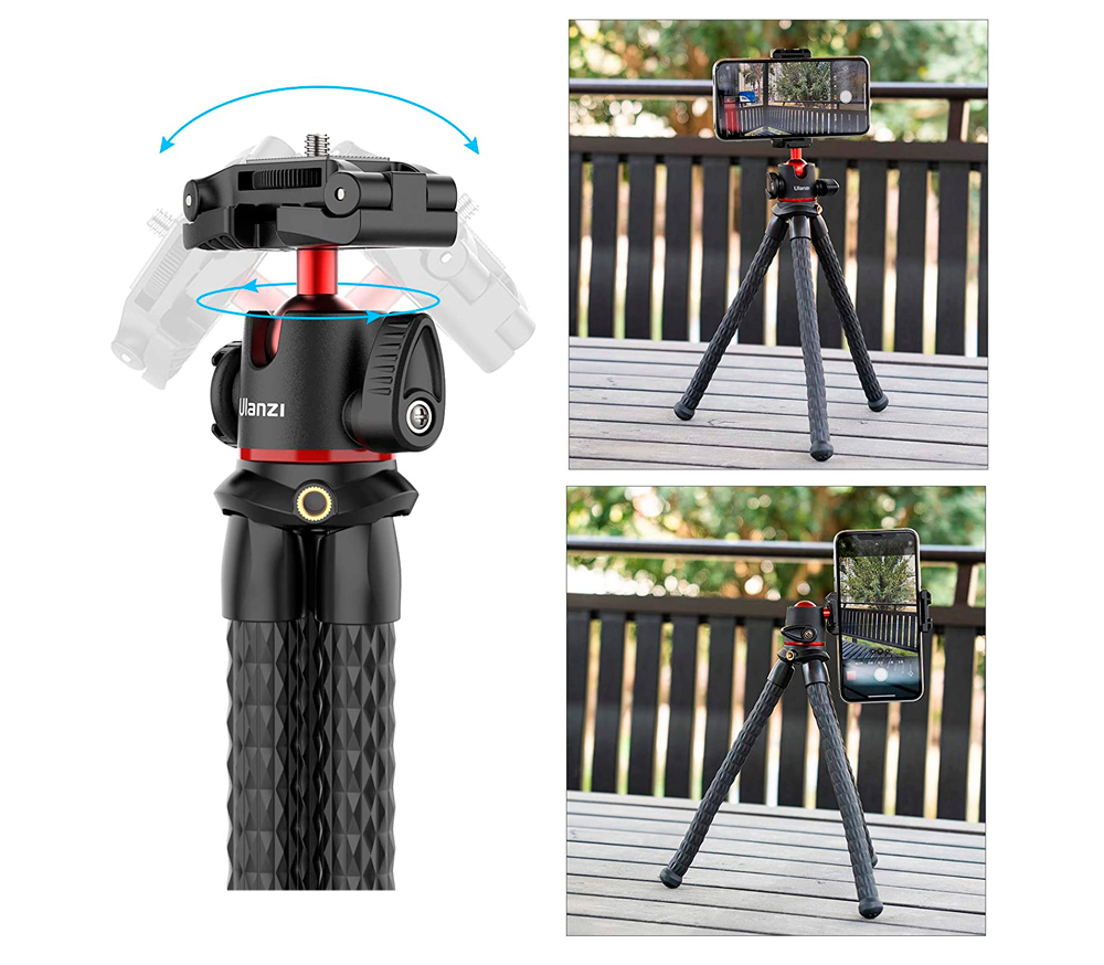 Штатив Ulanzi MT-33, multifunctional octopus tripod, с шаровой головой