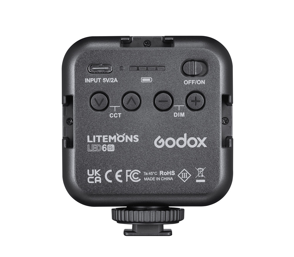 Осветитель Godox Litemons LED6Bi, 6Вт, 3200K - 6500K, светодиодный