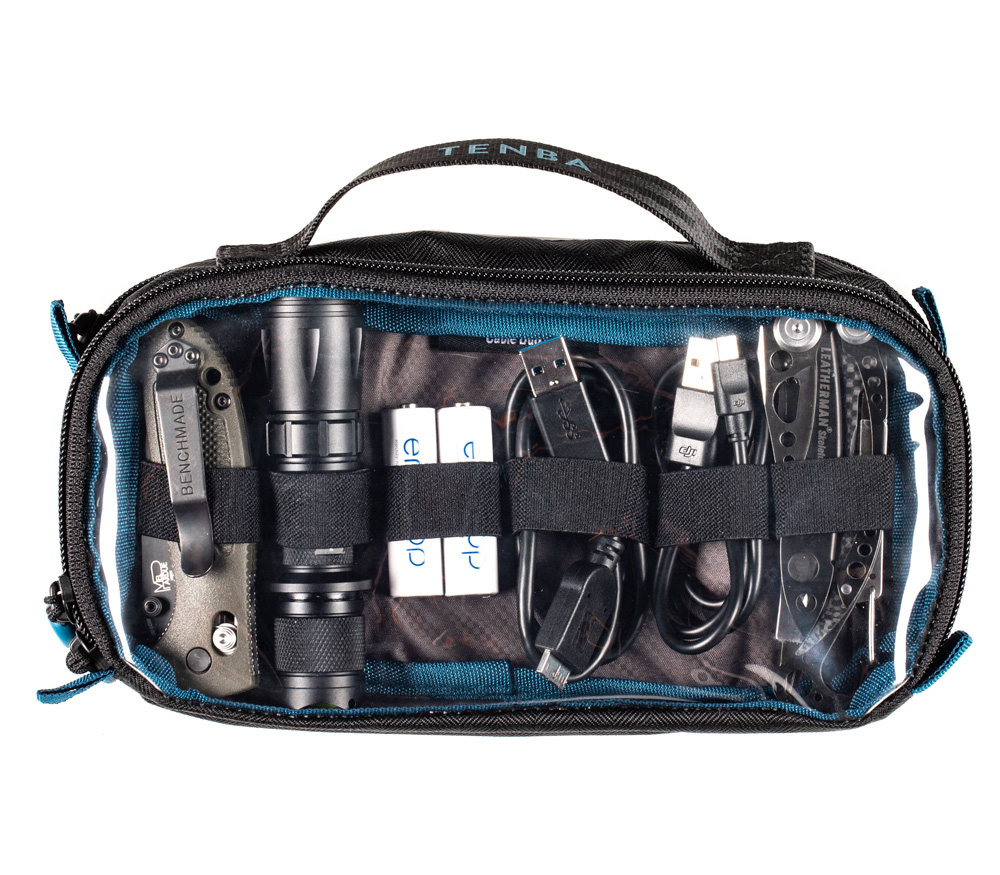 Чехол-органайзер Tenba Tools Cable Duo 4, черный