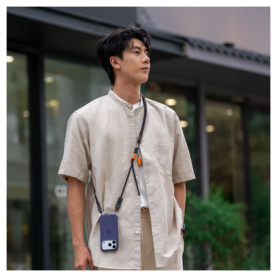 Ремень для смартфона PGYTECH LinkGo Phone Photography Strap Braided Dual Mount, цвет Stellar Black