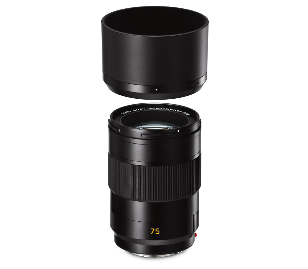 Объектив Leica Summicron-SL 75mm f/2 APO ASPH, чёрный