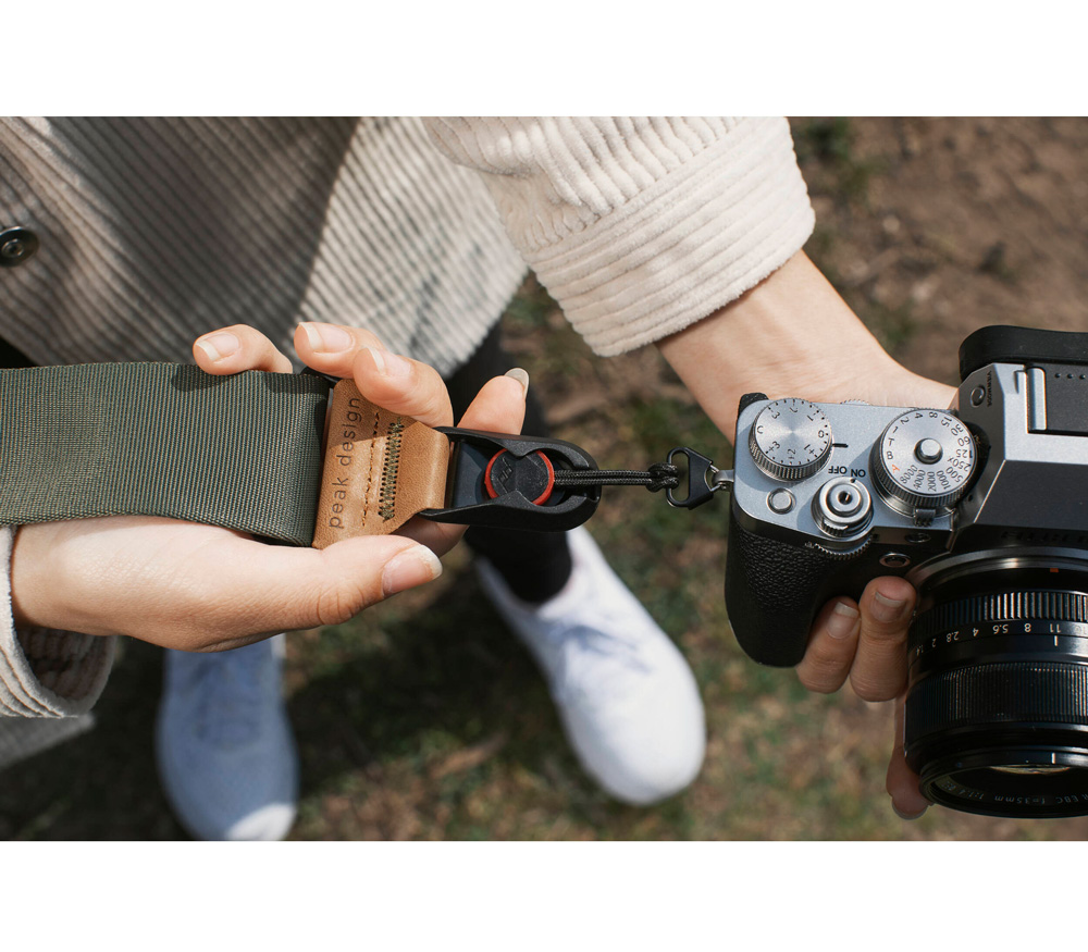 Ремень Peak Design Camera Strap Slide, темно-зеленый (Sage)