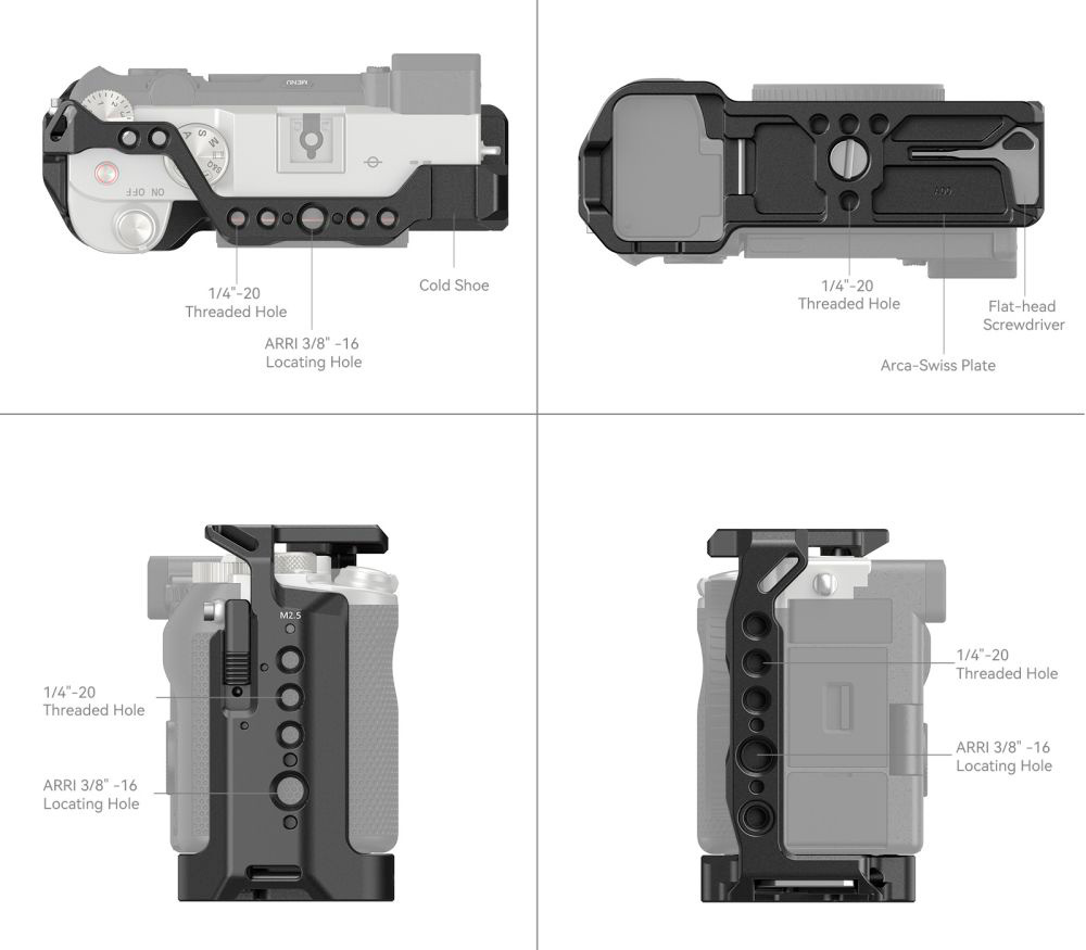 Клетка SmallRig 3081B для Sony A7C