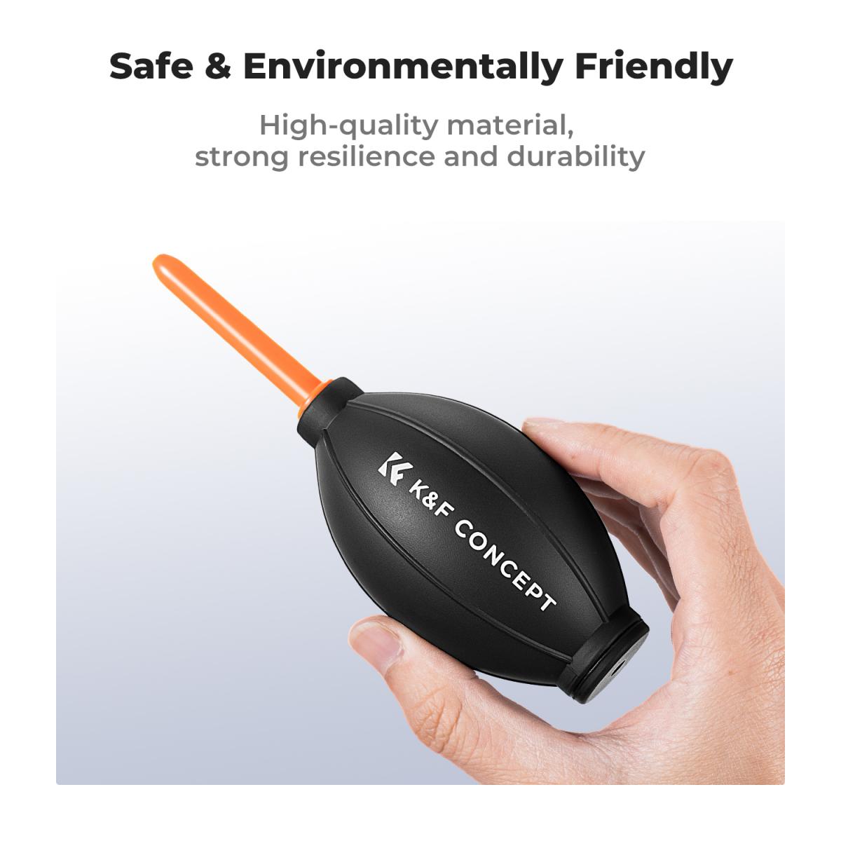 Воздушная груша K&F Concept KF08.045 Silicone Air Blower, черная