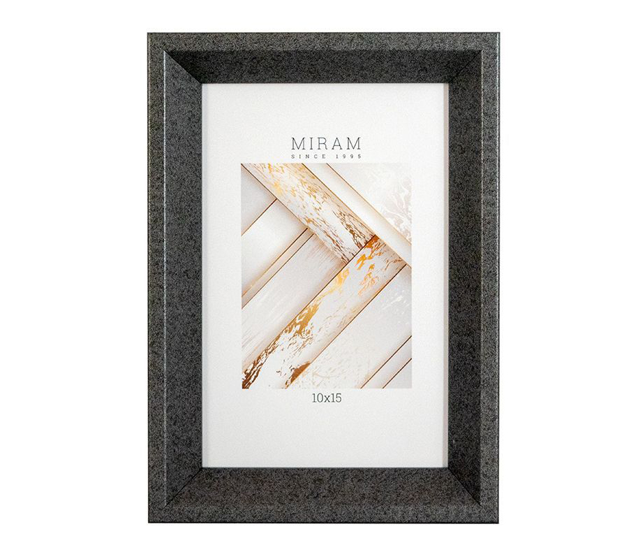 Фоторамка Мирам 10х15 см, графит (652589-4)