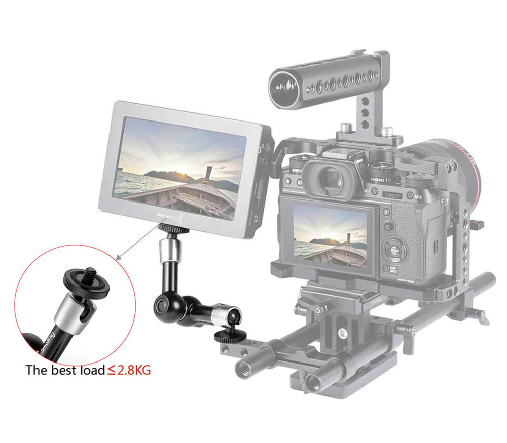 Шарнирный кронштейн SmallRig 2065B типа Magic Arm, 13.6 см, до 1.5 кг