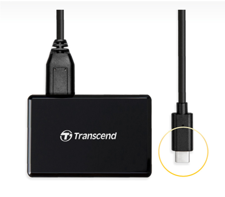 Карт-ридер Transcend RDC8, USB 3.1 Type C (TS-RDC8K2)