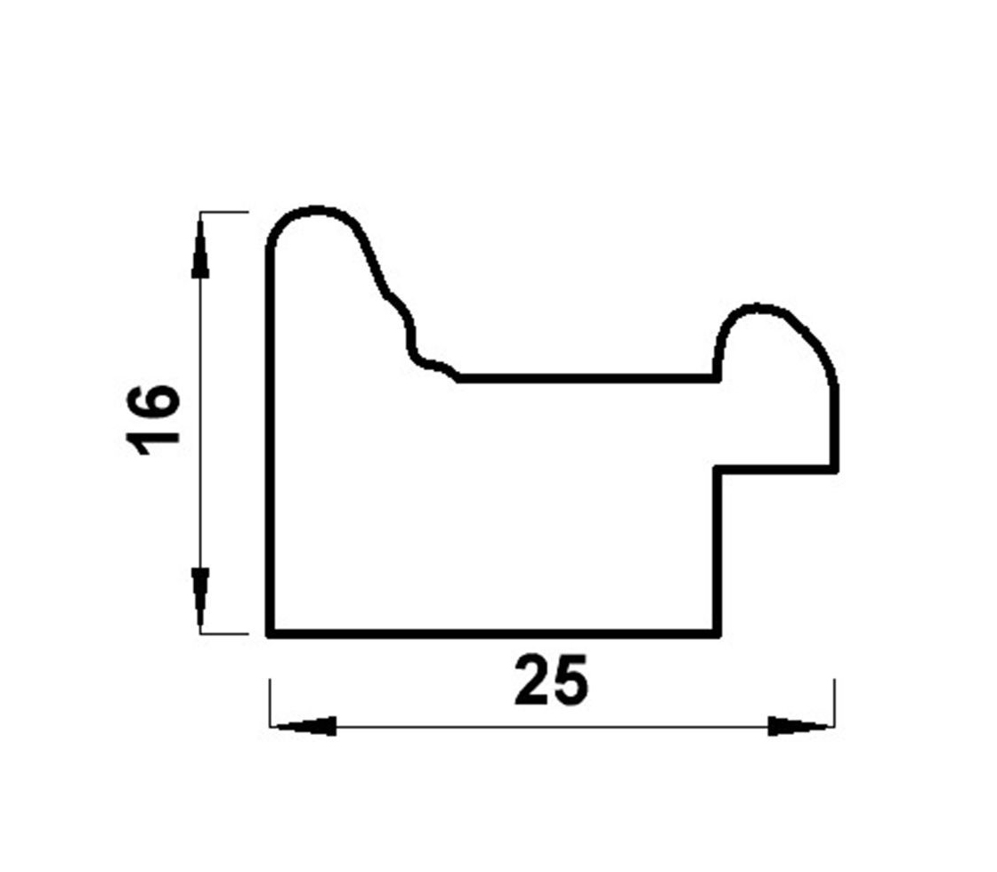 Фоторамка Мирам 20х30 см розовая (642490-8)