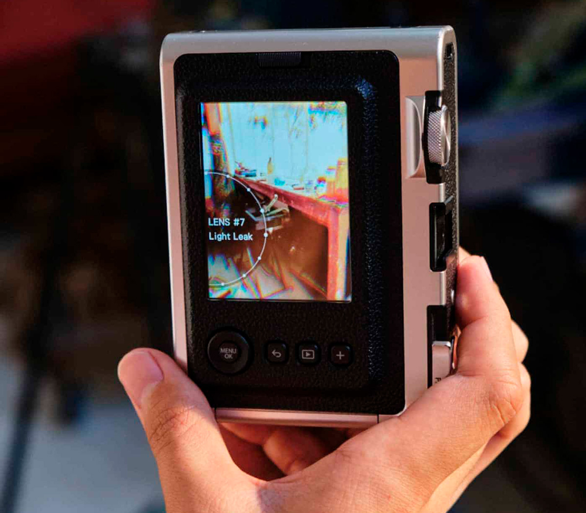 Фотоаппарат моментальной печати Fujifilm Instax Mini EVO, черный