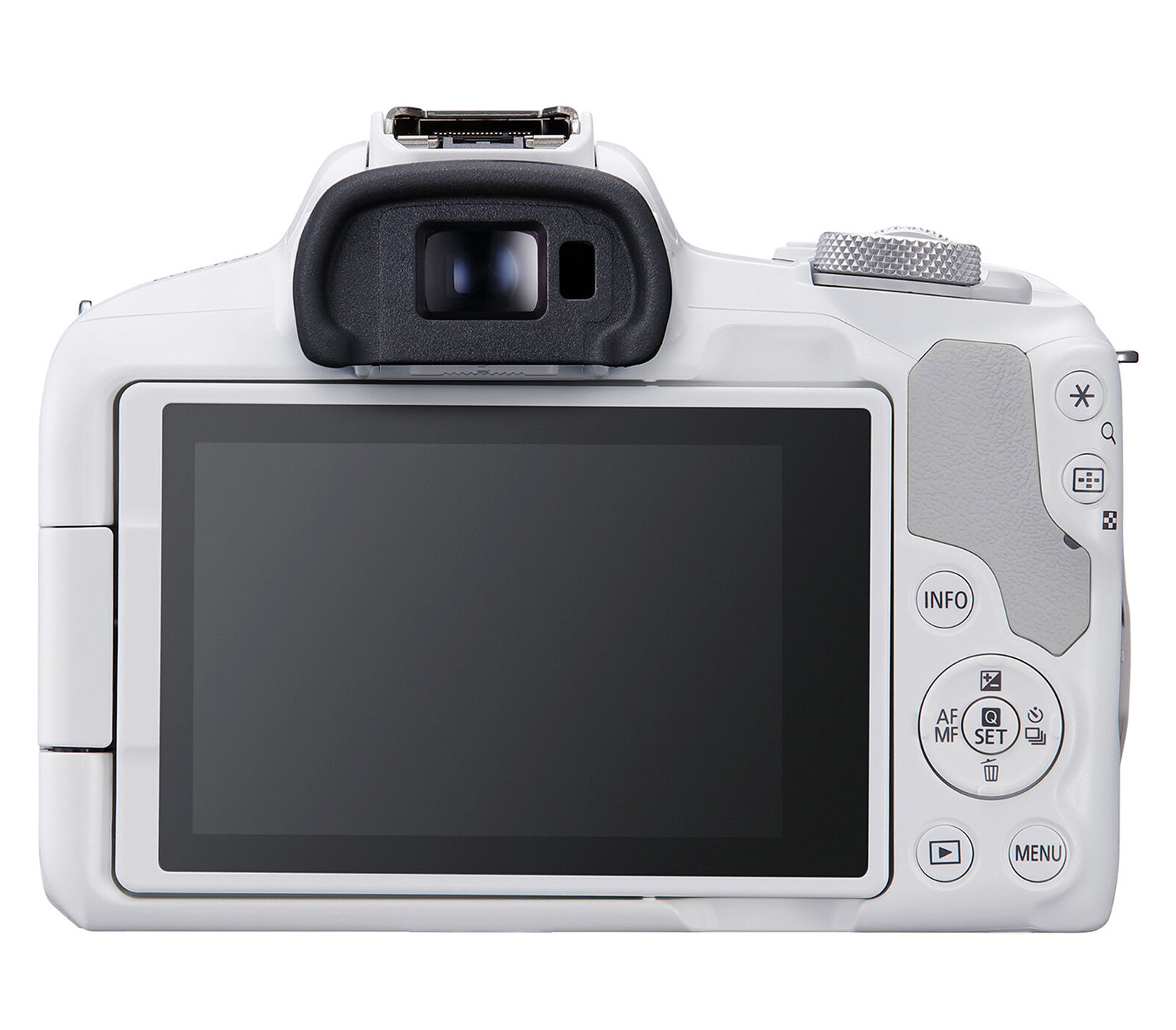 Беззеркальный фотоаппарат Canon EOS R50 Kit RF-S 18-45mm IS STM, белый