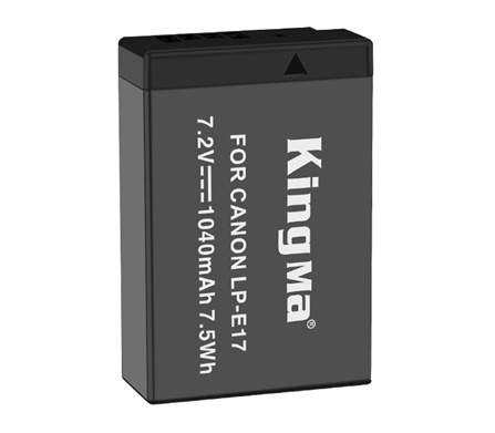 Зарядное устройство Kingma BM058 + 2 аккумулятора LP-E17 (1040mAh)