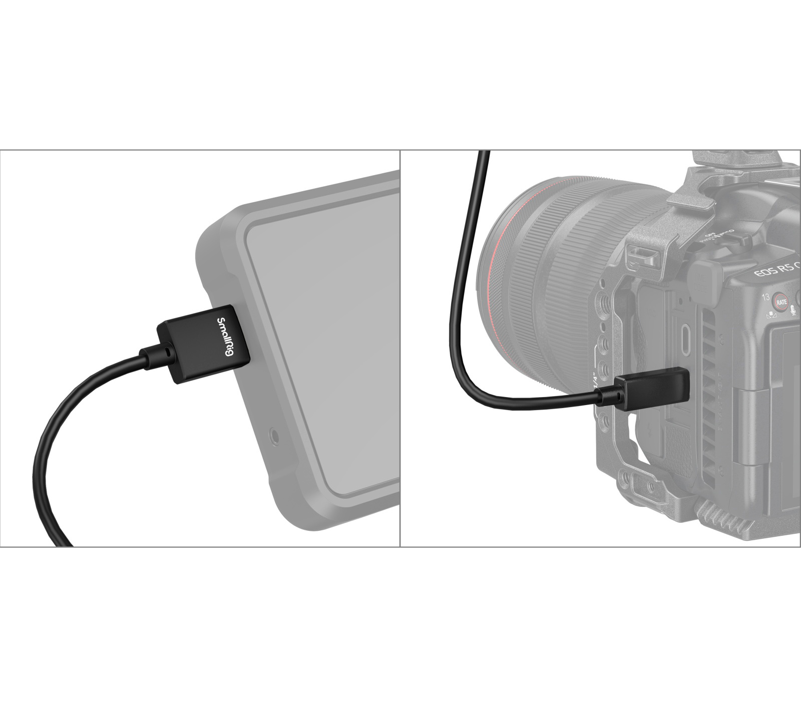 Кабель SmallRig 3042B Ultra Slim 4K HDMI A / D, 35 см