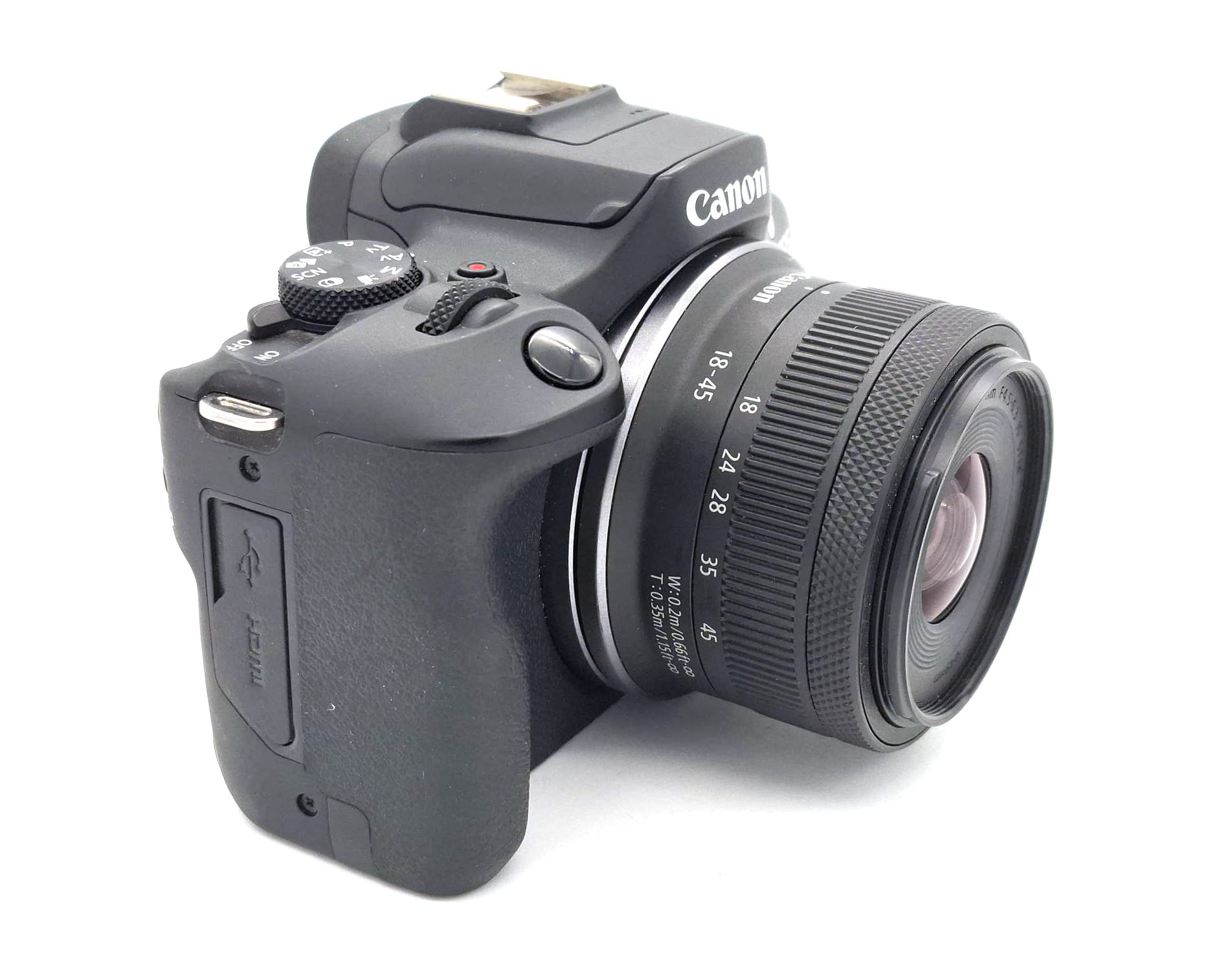 Беззеркальный фотоаппарат Canon EOS R100 Kit RF-S 18-45mm IS STM (состояние 5-) (б/у)