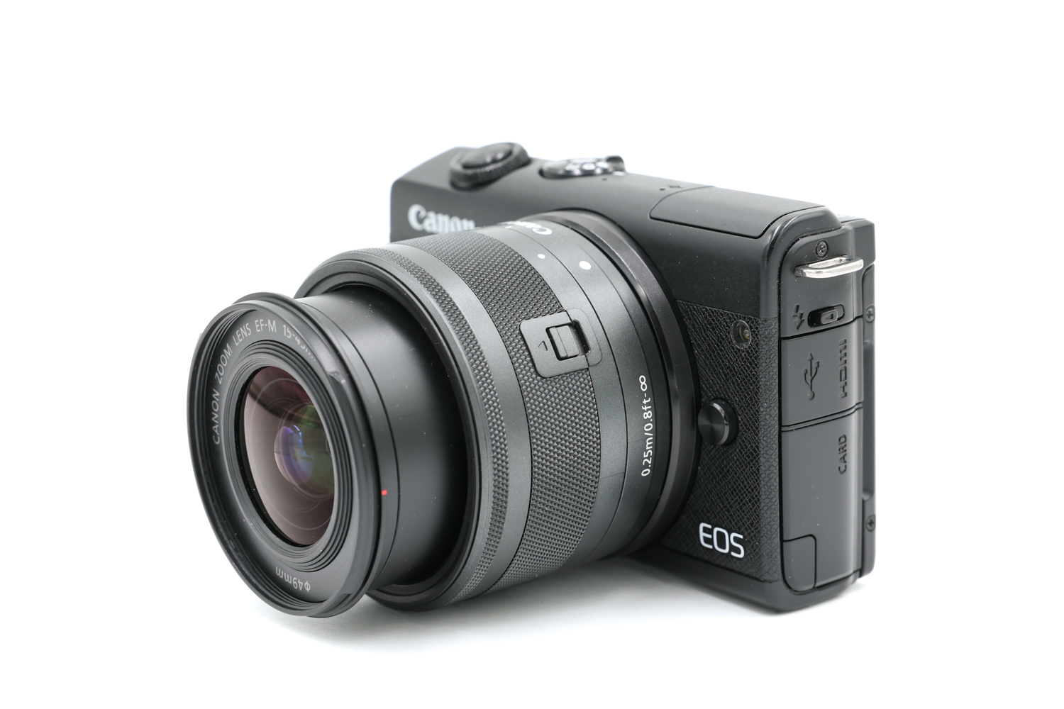 Беззеркальный фотоаппарат Canon EOS M200 Kit 15-45mm IS STM (состояние 5) (б/у)