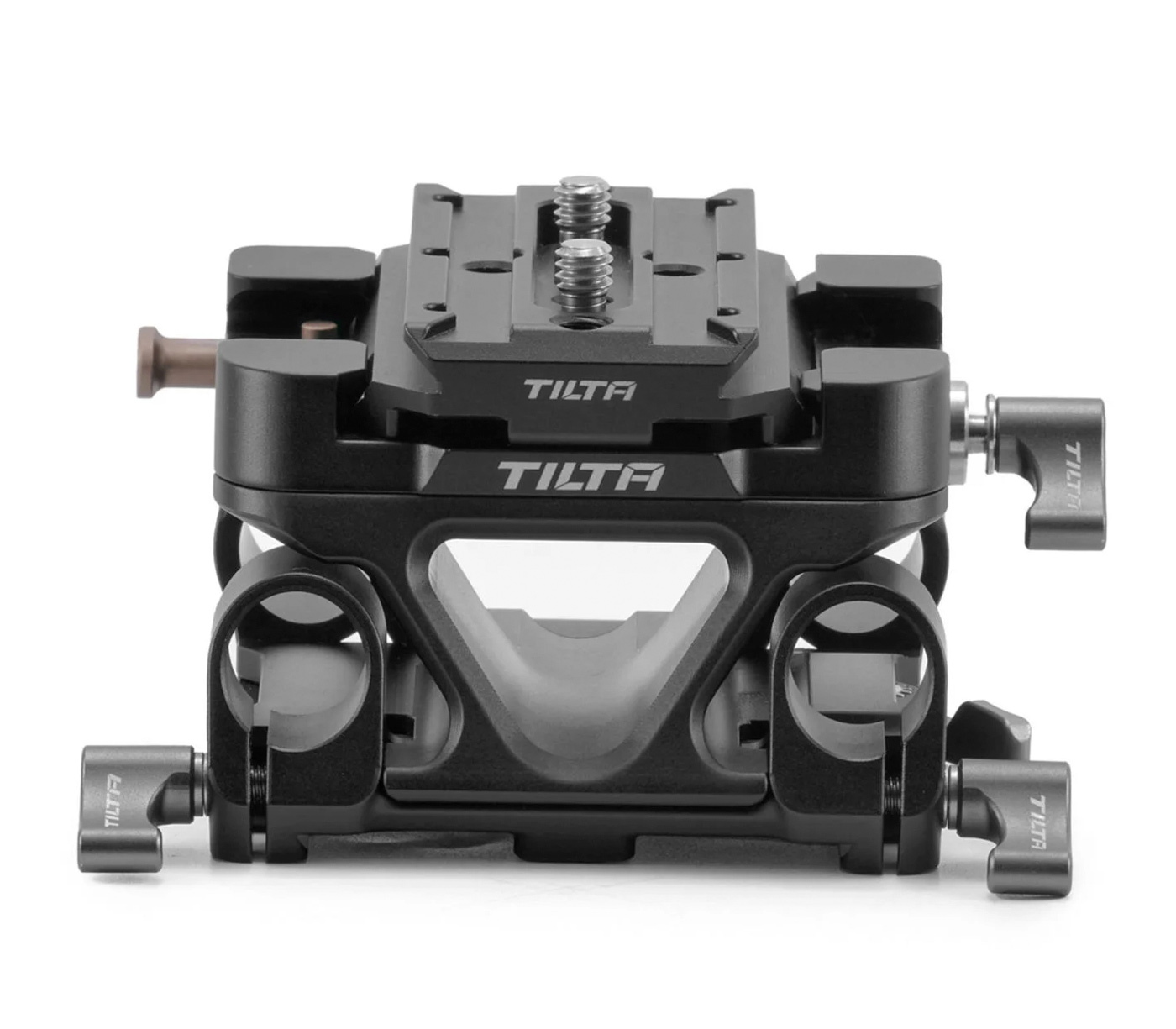 Площадка Tilta 15mm LWS Arca Manfrotto Dual Baseplate Kit, для направляющих 15 мм, черная