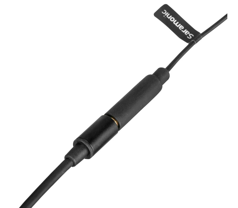 Микрофон Saramonic LavMicro U1C двойной петличный, кабелем 6м, Lighting + 3.5 мм