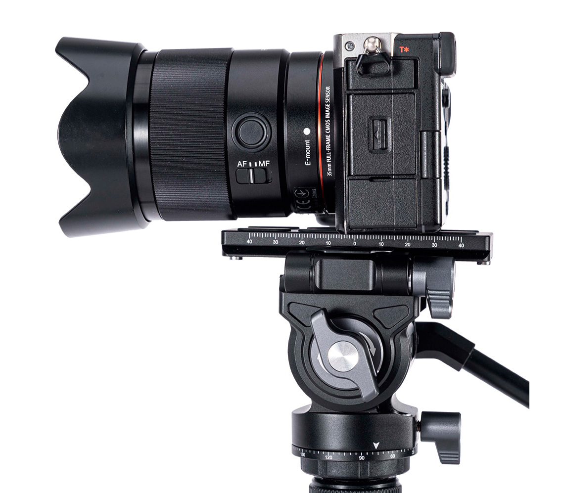 Штативная голова Fotopro MH-6A Pro, жидкостная, для видео, до 5 кг