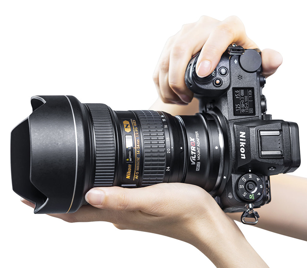 Адаптер Viltrox NF-Z, для объективов Nikon F на камеры Nikon Z