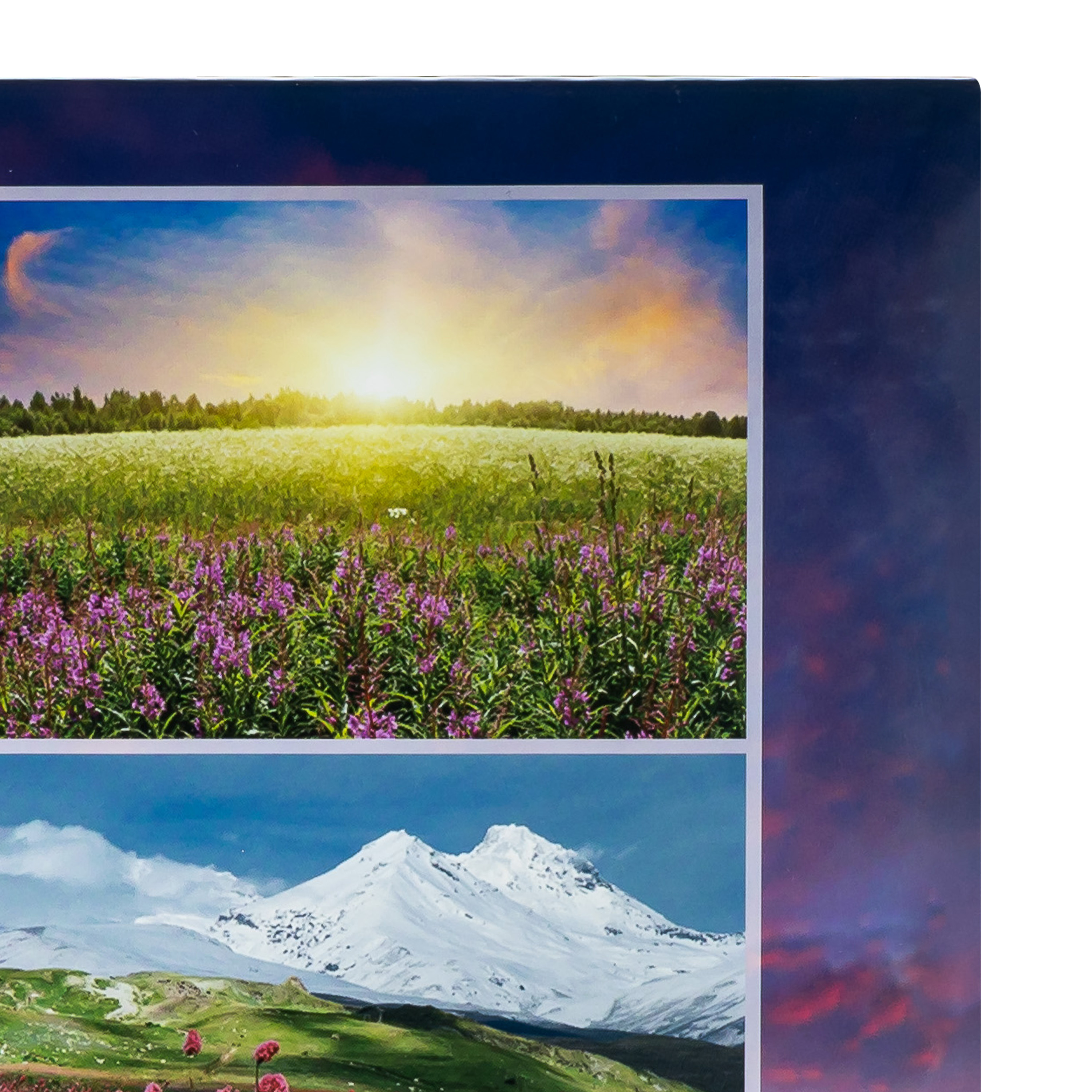 Фотоальбом Fotografia магнитный 23х28 см, 50 листов, на кольцах, «Пейзаж», FA-SA50-106