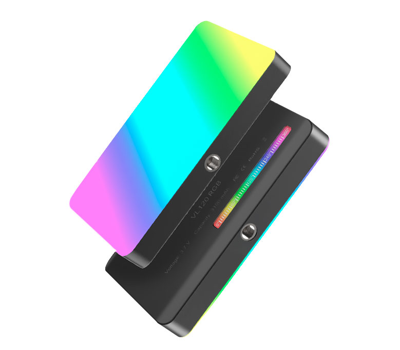 Осветитель Ulanzi VL120 RGB, 5 Вт, 2500-9000 К, черный