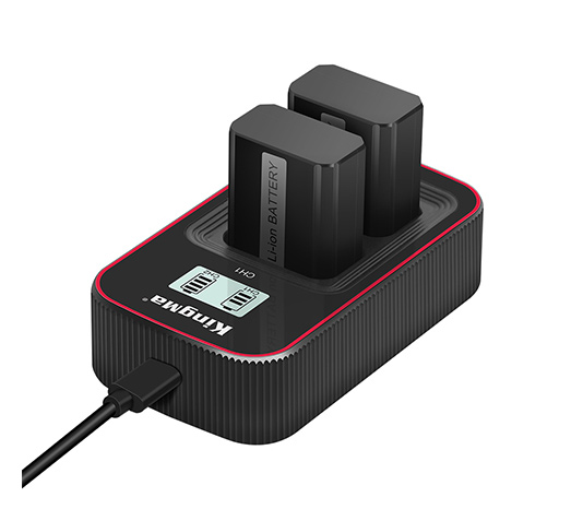 Зарядное устройство Kingma BM058 + 2 аккумулятора NP-FW50 (1080 мАч)