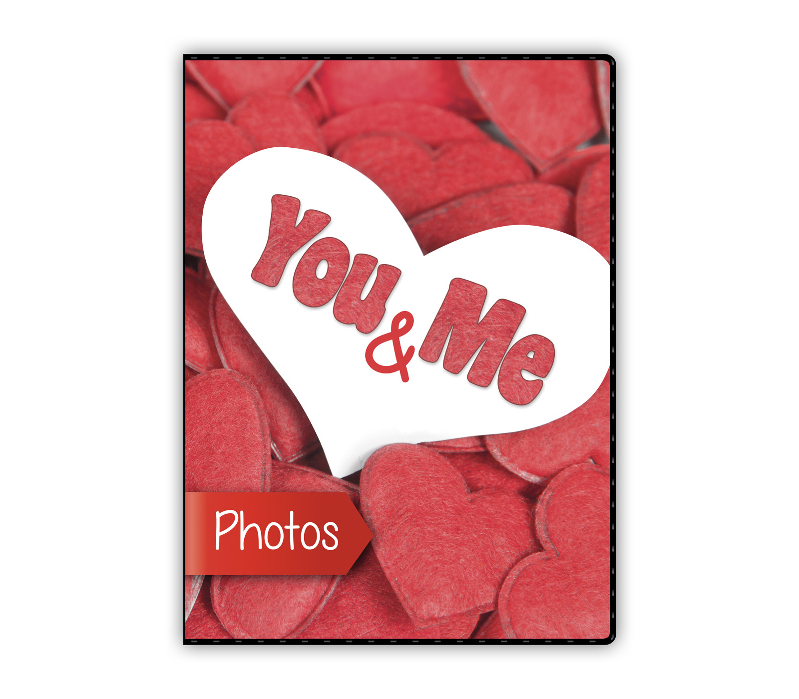 Фотоальбом ZEP MC5740 MINI CUORE, 13x18 см, 40 фото, черные страницы