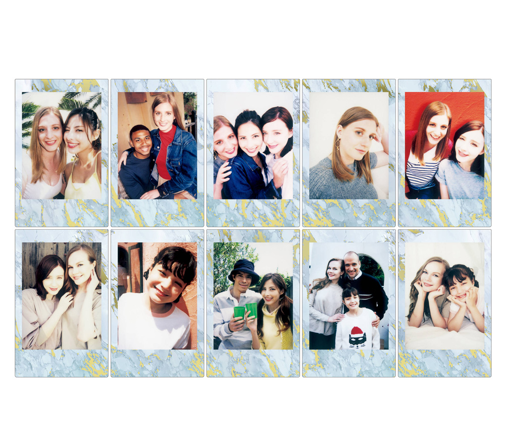 Картридж Fujifilm Instax MINI Blue Marble, 10 снимков