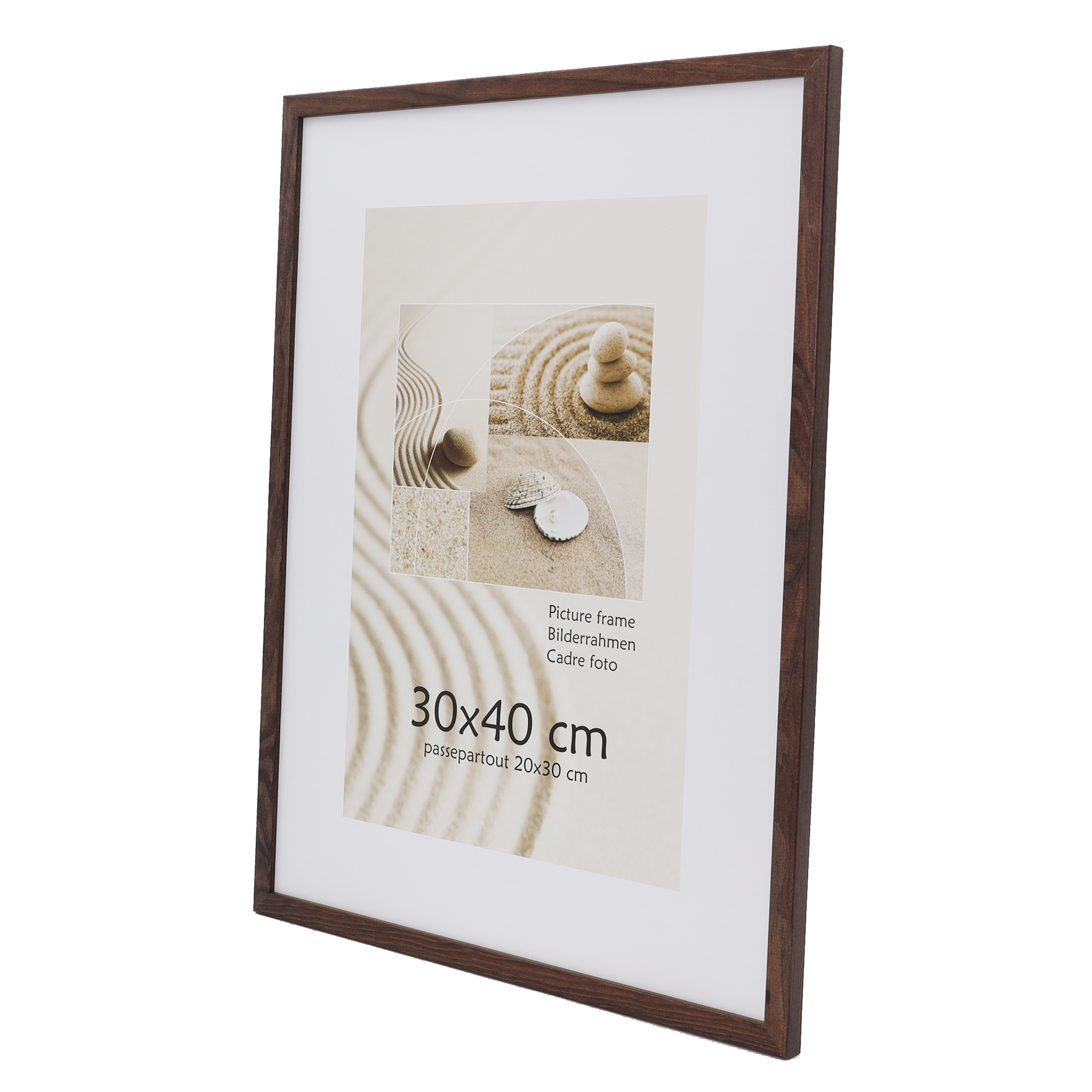 Фоторамка INNOVA 111-148 30x40 см, коричневая