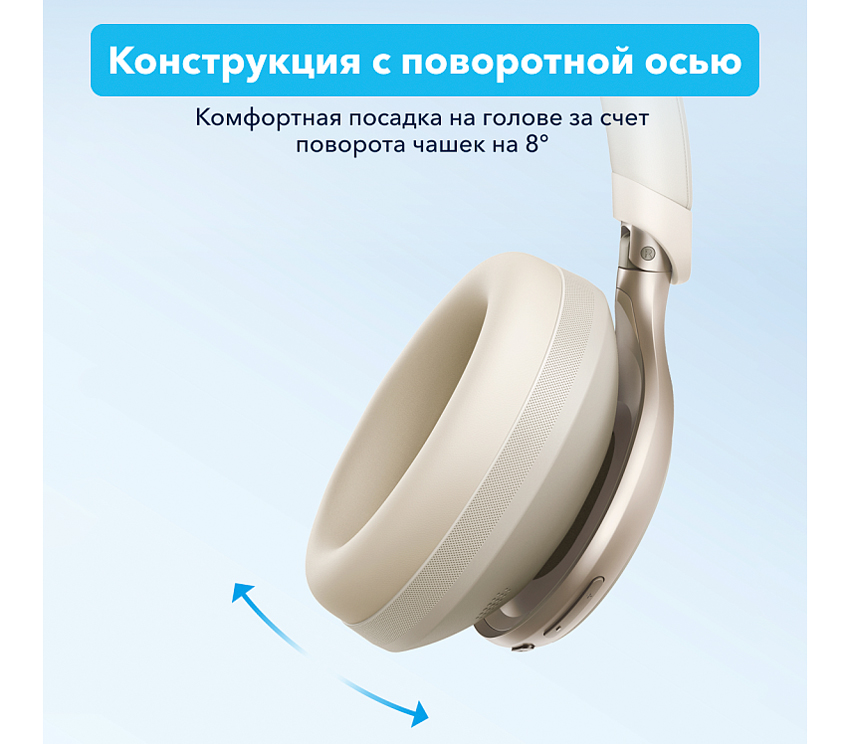 Беспроводные наушники Anker Soundcore Space One A3035, белые
