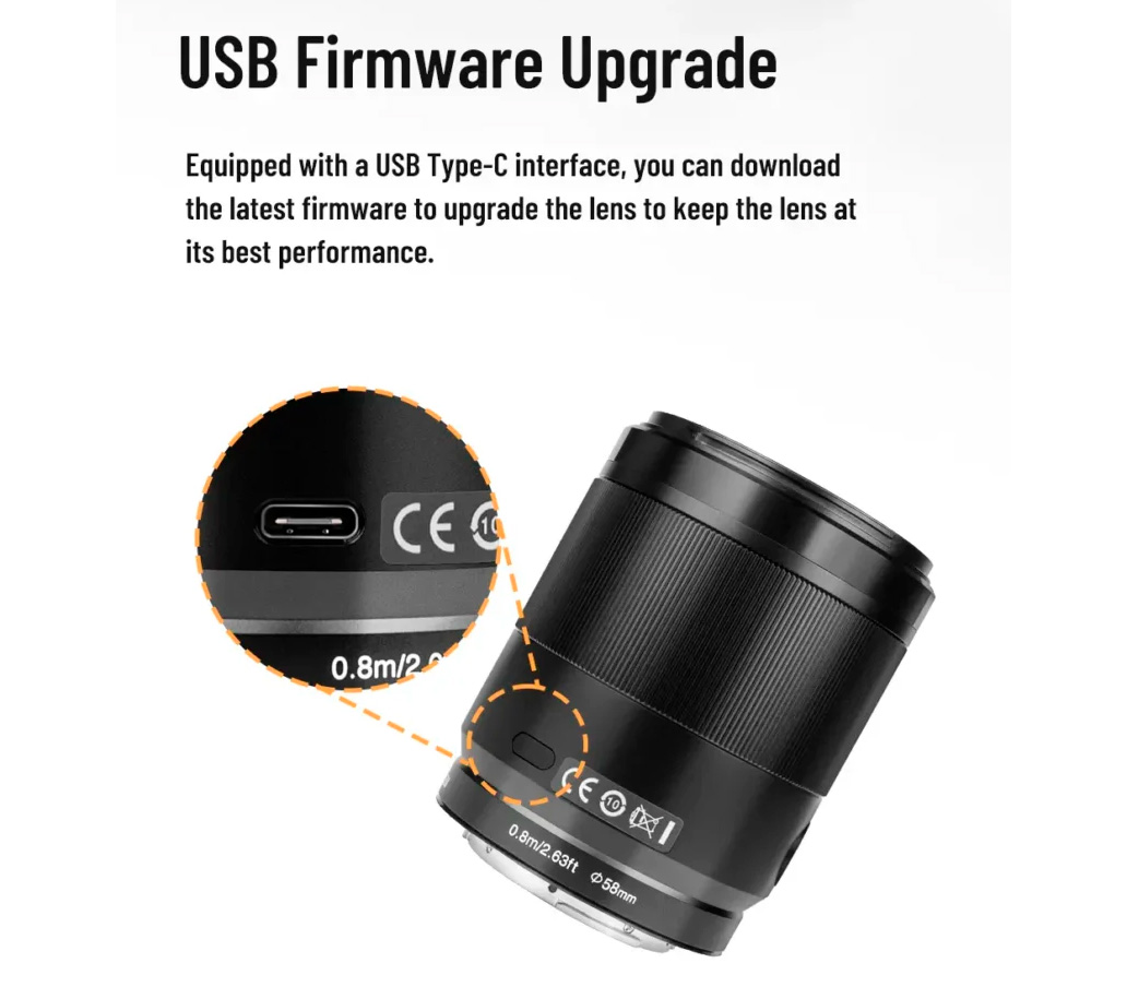 Объектив Yongnuo 85mm f/1.8 DF DSM для Sony, металл