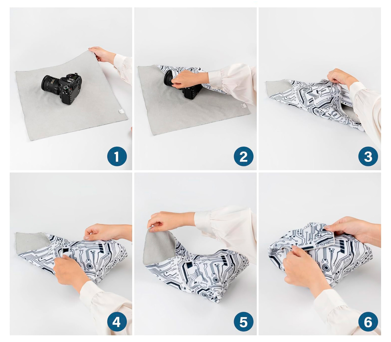 Чехол-обертка Walking Way Protective Wrap, рисунок Circuit Board, 70х70 см