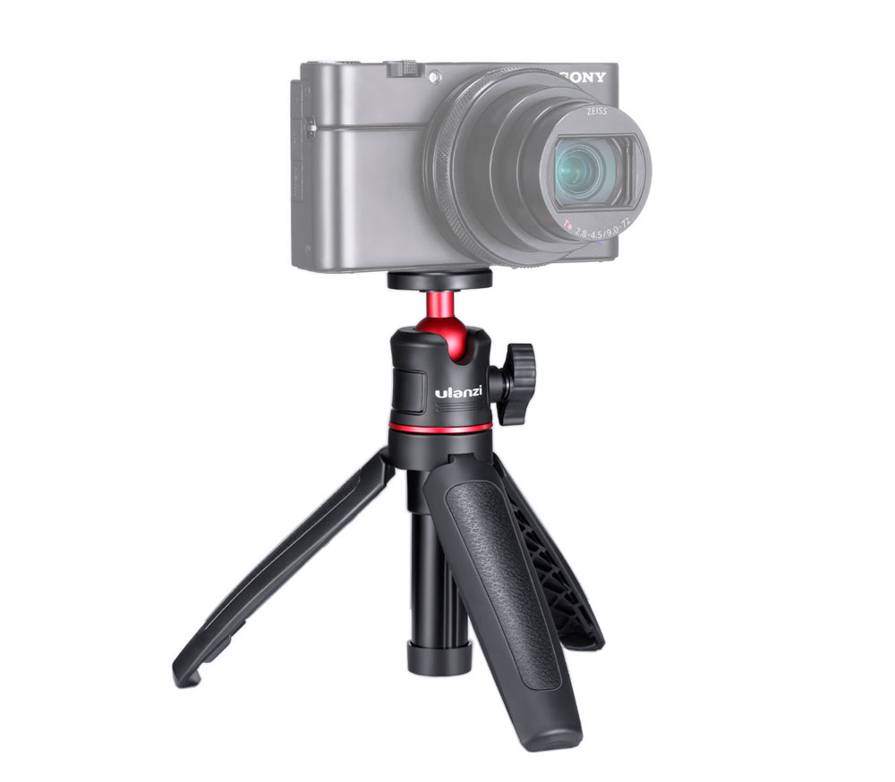 Штатив Ulanzi MT-08 Portable Desktop Tripod, с шаровой головой, черный